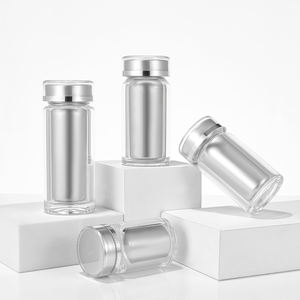 Flacone in Plastica PS di Alta Qualità da 60ml per Prodotti Salutistici, Grado Alimentare per Capsule di Vitamine, Olio di Pesce, Pillole, Caramelle, Compresse da Masticare, Particelle - Product Image 3