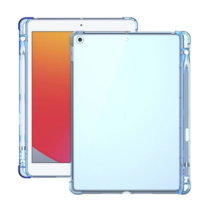Fabrik Großhandel transparente TPU-Hülle mit eingebautem Stift halter Klare Abdeckung für iPad 2021 12.9Air 410.910.2 pro11 pro 12.9 - Product Image 4