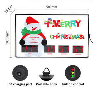 CHEETIE CP03 <span class=keywords><strong>Compte</strong></span> à <span class=keywords><strong>rebours</strong></span> du jour de l'événement personnalisé jusqu'à Noël Horloge numérique <span class=keywords><strong>Compte</strong></span> à <span class=keywords><strong>rebours</strong></span> de retraite gratuit - Product Image 2