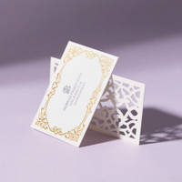 Individuell Bedruckte Einlegekarten Werbegeschenk Visitenkarten Beschreibbare Grußpostkarte Dankeskarte Glänzend Laminierte Kartonkarte