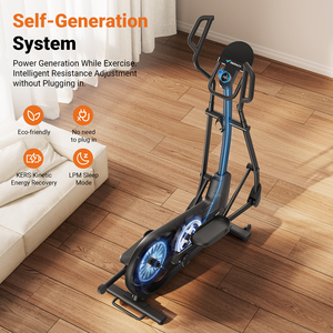 MERACH E27 <span class=keywords><strong>Elliptique</strong></span> pour la maison, <span class=keywords><strong>machine</strong></span> <span class=keywords><strong>elliptique</strong></span> à pas de 18,5 pouces, système de transmission magnétique hyper silencieux - Product Image 5