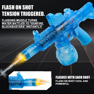 All'ingrosso M416 elettrico acqua piccola <span class=keywords><strong>pistola</strong></span> con luce interattiva giocattoli ad alta velocità acqua ad acqua pistole estate giocattoli all'aperto - Product Image 5