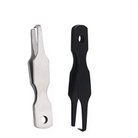 Mini-pince à ouverture rapide pour anneaux en acier inoxydable, outil de pêche facile pour l'extérieur