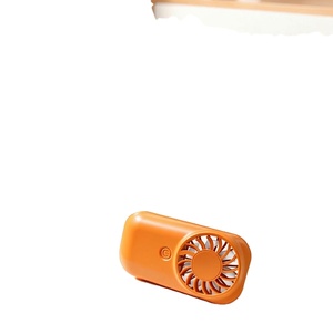 <b>Mini</b> Wearable Handheld <b>Fan</b> with 5 Blades <b>USB</b> Rechargeable Strong Wind for Summer Commute Car & Outdoor Use - Product Image 1