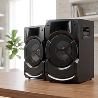 Système de sonorisation DJ sans fil sur pied 300W OEM ODM pour bars et petites fêtes, compatible USB/cartes TF pour Bluetooth 4.0