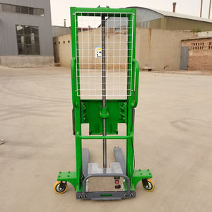 Nuevo almacén de pasillo estrecho, mini carretilla elevadora hidráulica manual del apilador del hotel 200kg para la venta - Product Image 4