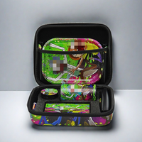Kit d'accessoires pour fumeurs personnalisé en gros avec logo, 6 en 1, avec moulin, pot, plateau, balance, machine à rouler