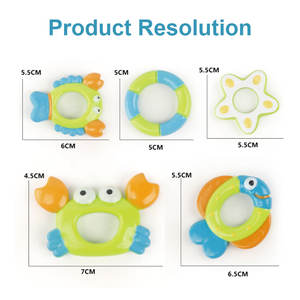 Jeu <span class=keywords><strong>interactif</strong></span> <span class=keywords><strong>de</strong></span> lancer Ya Xin, jouet sensoriel flottant, cadeau <span class=keywords><strong>de</strong></span> douche pour animaux, avec 5 anneaux, jouets <span class=keywords><strong>de</strong></span> <span class=keywords><strong>bain</strong></span> pieuvre pour enfants - Product Image 5