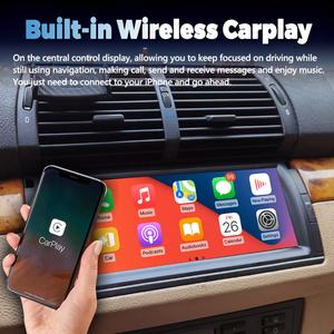 Radio de Coche 2DIN con Pantalla Android 13 de 8G+128GB para BMW Serie 5 E39 X5 E53 M5 E38 1994-2007, GPS, Estéreo, Audio, Autoradio, Navegación, Carplay - Product Image 6