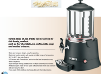Machine à chocolat chaud portable 10L, neuve, distributeur pour boissons au lait à base de farine