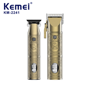 Tondeuse à cheveux KEMEI Km-2241 2000mAh en métal, tête de coupe en céramique, 7500 tr/min, machine à coiffer professionnelle, tondeuse à cheveux 2 en 1 - Product Image 6