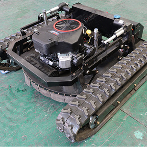 Tracteur à chenilles avec chargeur frontal et moteur, largeur de coupe de 30 pouces, tondeuse à gazon télécommandée - Product Image 3