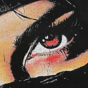 Vente en gros de T-shirts d'été pour hommes, style boxe, vintage, col rond, style streetwear, 100% coton tricoté, style Hell - Product Image 2