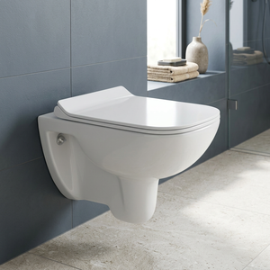 Cuvette de toilette murale en céramique au design de luxe de haute qualité Réservoir dissimulé Norme européenne pour salle de bain WC Prix - Product Image 5