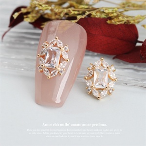 All'ingrosso di lusso 3D strass <span class=keywords><strong>per</strong></span> unghie strass lunghi ottagono e papillon ornamenti <span class=keywords><strong>per</strong></span> <span class=keywords><strong>pietre</strong></span> <span class=keywords><strong>per</strong></span> Nail Art - Product Image 4