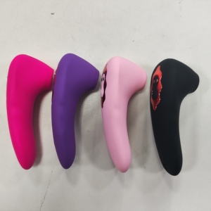 Women's G-Spot Mini <strong>Sucker</strong> Massager Silicone Suction <strong>Vibrator</strong> with Clit Nipples Masturbation Sex Toys - Product Image 6
