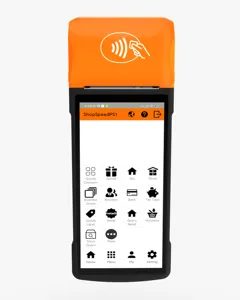 Tragbare Registrier kasse 6 "Touchscreen Pos mit 2GB 16GB Handheld Pos Terminal für Android für tragbare Verwendung Mobile POS