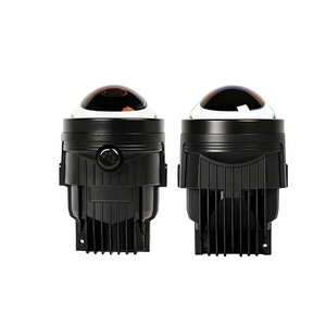 Fankai เลนส์ไฟตัดหมอก LED ลำแสงคู่ X3 6000K 43W ติดตั้งไฟหน้ารถแบบสากล DC9V-16V - Product Image 2