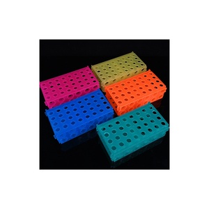 Suporte para personalização de dois racks de tubos de ensaio de microcentrífuga PCR de laboratório dupla face com 60 poços - Product Image 1