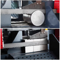 Máquina de Corte de Metal con Sierra de Cinta CNC, Alimentación Automática de 500 mm, Modelo GZ4250