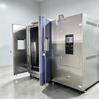 Chambre d'essai climatique HOTOTECH pour température et humidité, idéale pour les pièces automobiles, les batteries de stockage d'énergie solaire et les armoires de distribution.
