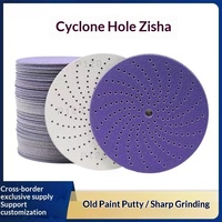 Disques abrasifs en papier céramique violet, qualité supérieure, vente directe usine, pour automobile, bois, métal.