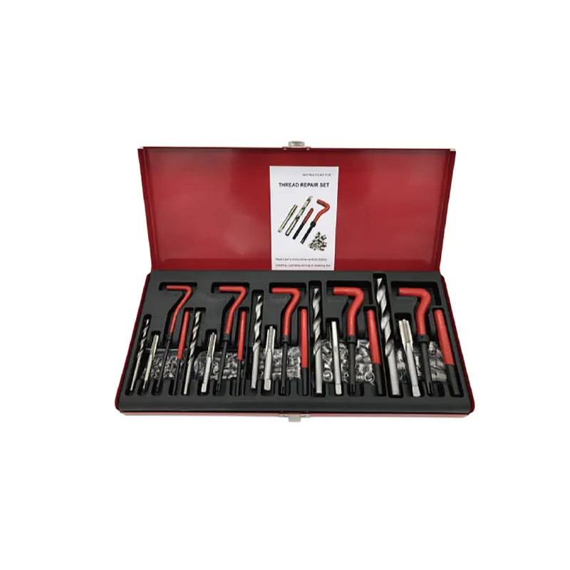 TOMAC 131pc Metric Thread Repair Tool Kit