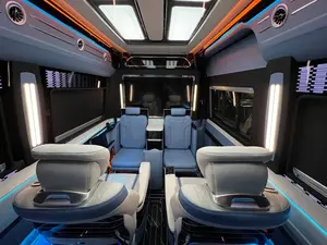 Luxury Customized VIP Auto Interiors Car Partitions Mercedes Sprinter Van Interior Kit Benz Sprinter 906 907 Complete Vehicle