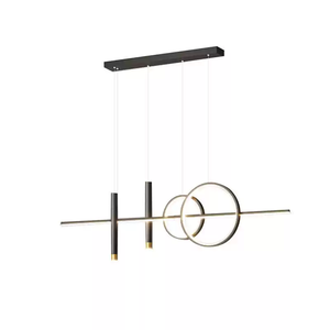 Best-seller di alta qualità alla moda luce a sospensione a LED di medie dimensioni lampadario creativo lungo per Villa soggiorno sala da pranzo - Product Image 6