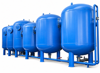 Tanque de Filtro de Acero al Carbono FANDUN con Bomba para Riego por Goteo, Filtración de Agua, Capacidad de 6600L, 100L/Hora, 1 Año de Garantía, 100kg
