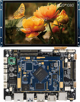 PC industriel embarqué Linux IoT 7 pouces, ordinateur industriel 4G, étanche IP65, sans ventilateur, avec écran tactile capacitif