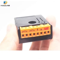 2CH Rolling Code Abridor de puerta de garaje 433MHz Universal RF Control remoto DC12 24V Receptor
