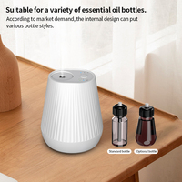 Diffuseur de parfum pour voiture personnalisé avec huile essentielle, alimentation USB/batterie, capacité 20 ml, garantie 1 an, fonction de minuterie