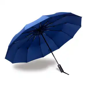 Xiaomi 12 Panel Fold automatische Regenschirm Faltung benutzer definierte Druck Regenschirm automatische 3 Faltung