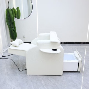 Fauteuil de pédicure électrique moderne en cuir blanc, très demandé, pour salon de beauté et SPA, idéal pour le massage des pieds - Product Image 5