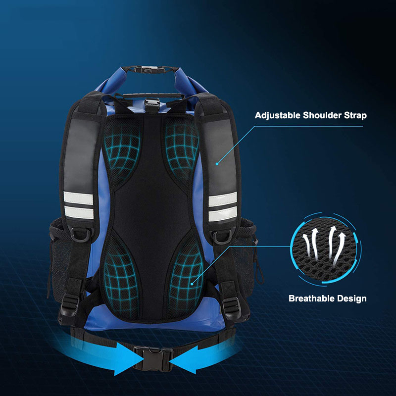 product-750-750 Custom Logo Tarpaulin Outdoor Quick Dry Hotsale Large 50L Foldable Waterproof Camping Backpack Bag