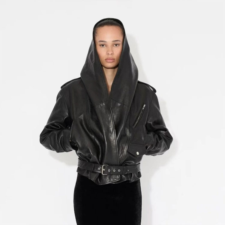 Buy Vegetable Tanned Leather Jacket Custom Logo Option | Alibaba.com