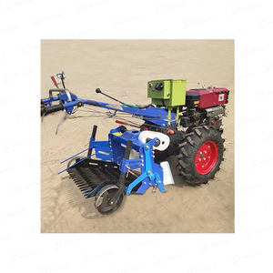 Two Wheel Mini 12hp <b>Walking</b> Tractor Ridger Potato Peanut Garlic Harvester <b>for</b> Sale Two Wheel Mini 12hp <b>Walking</b> Tractor Ridger Po - Product Image 5