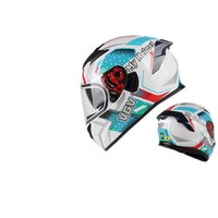 Casque de moto/scooter électrique intégral rabattable toutes saisons, certifié 3C, conforme DOT, sur mesure, en ABS, design rétro