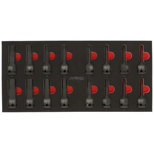 1/2 \ "Finition chromée 16 pièces Jeu de douilles à percussion pour réparation Personnalisable OEM Support Prises profondes pour bricolage Grading - Product Image 1