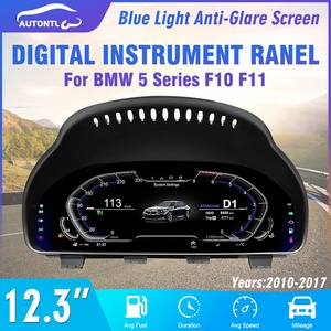 Navihua 12.3 Inch <b>Car</b> <b>Digital</b> Cluster LCD Dashboard Instrument Panel <b>Car</b> Gauges <b>Speedometer</b> <b>for</b> BMW 5 Series F10 F11 F19 - Product Image 2