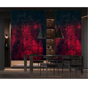 Paneles de pared de roca FRP, revestimiento de pared de roca volcánica translúcida para mostrador de bar o sala de audio y vídeo - Product Image 4