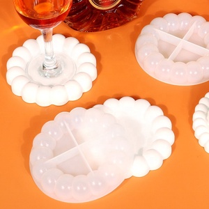 Neue DIY Home Decor Untersetzer Gussform Antihaft Easy Release Silikon harz formen für Bubble Coaster - Product Image 1