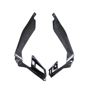 Panneau latéral de réservoir de carburant MXMOTOGP <span class=keywords><strong>Kawasaki</strong></span> Z1000 2014+ en fibre de carbone sèche 3K avec revêtement en poudre, garantie 1 an, accessoires pour <span class=keywords><strong>moto</strong></span> - Product Image 5