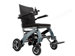 Faltbarer Elektro rollstuhl mit zwei Antrieben-Leichter Elektro stuhl mit heraus nehmbarer Batterie für die Altenpflege - Product Image 2