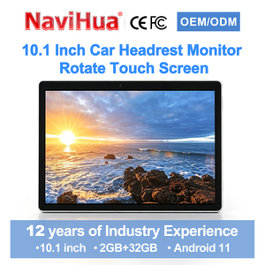 จอภาพแอนดรอยด์ Navihua ขนาด 10.1 นิ้ว แบบ IPS สำหรับติดตั้งเบาะหลังรถยนต์ เครื่องเล่นความบันเทิงในรถยนต์ จอติดพนักพิงศีรษะอเนกประสงค์ - Product Image 1