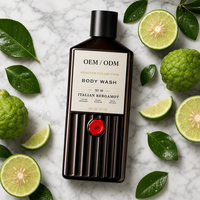 Gel Douche Hydratant Parfumé pour Hommes à la Bergamote OEM ODM, Gel Douche Hydratant à la Papaye et Vitamine C Marque Privée