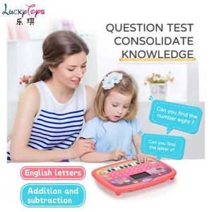 Vroege Educatieve Leren Laptop Machine Met Led-Scherm Intelligente <span class=keywords><strong>Computer</strong></span> Speelgoed Hersenspel Voor Kinderen Unisex - Product Image 4