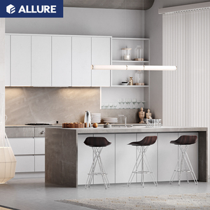 Allure Modern Smart Home Furniture Design Island Puertas de gabinetes de <span class=keywords><strong>cocina</strong></span> y frentes de cajones - Product Image 4