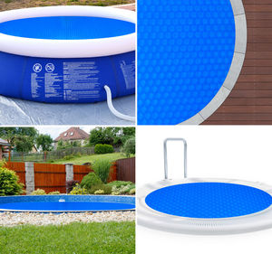 Cubierta Solar de PE para Piscina - Previene la Evaporación del Agua y Mantiene la Temperatura, Resistente a los Rayos UV y a las Grietas - Product Image 4